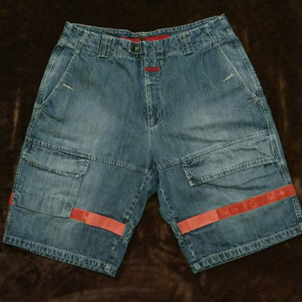 Marithe Francois Girbaud Denim Shorts 36 waist